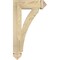 Ekena Millwork Thorton Arts & Crafts Rough Sawn Bracket, Douglas Fir, 4"W x 16"D x 28"H BKT04X16X28THR03RDF - alternate 4